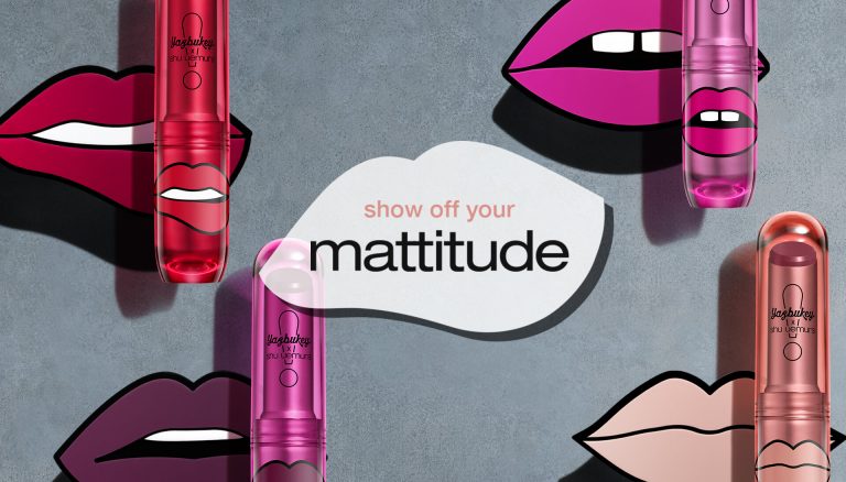 show off your #mattitude! by shu uemura