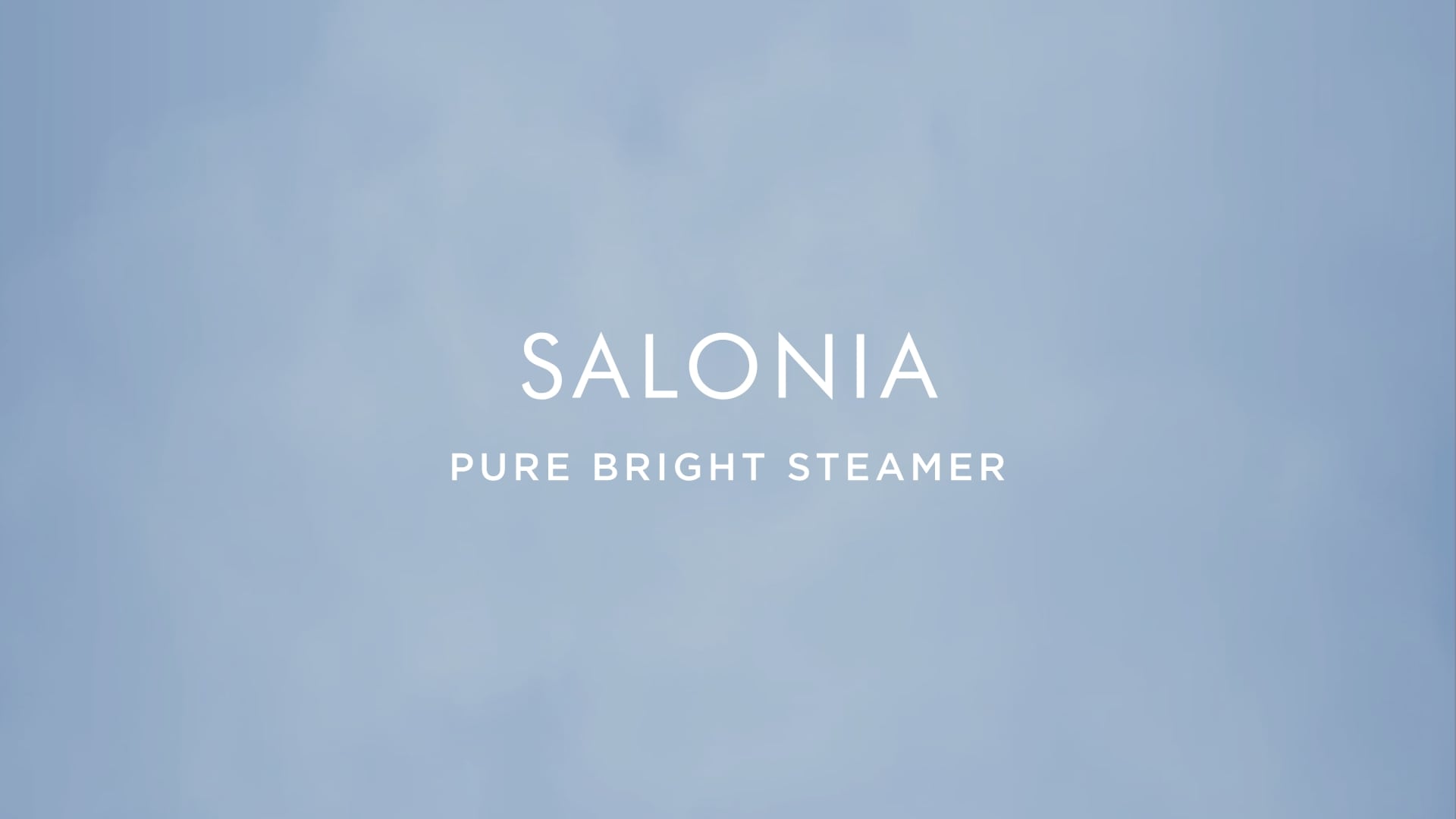 ミニマル美容家電ブランド「SALONIA」の新製品、ピュアブライトスチーマーの特設サイトを制作