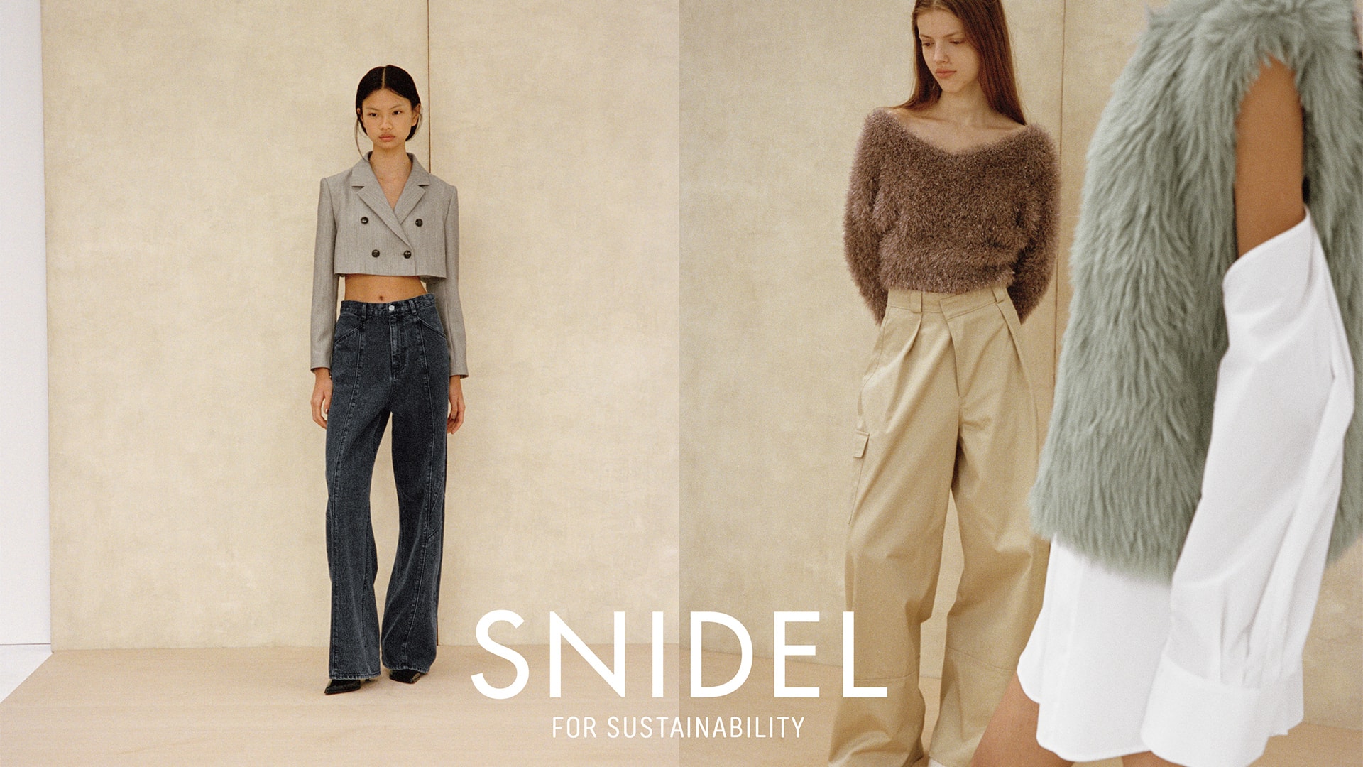 SNIDELの秋冬コレクションがローンチ。「LA FUSION」をテーマに、フェミニンな要素と芯のある女性の強さをミックス