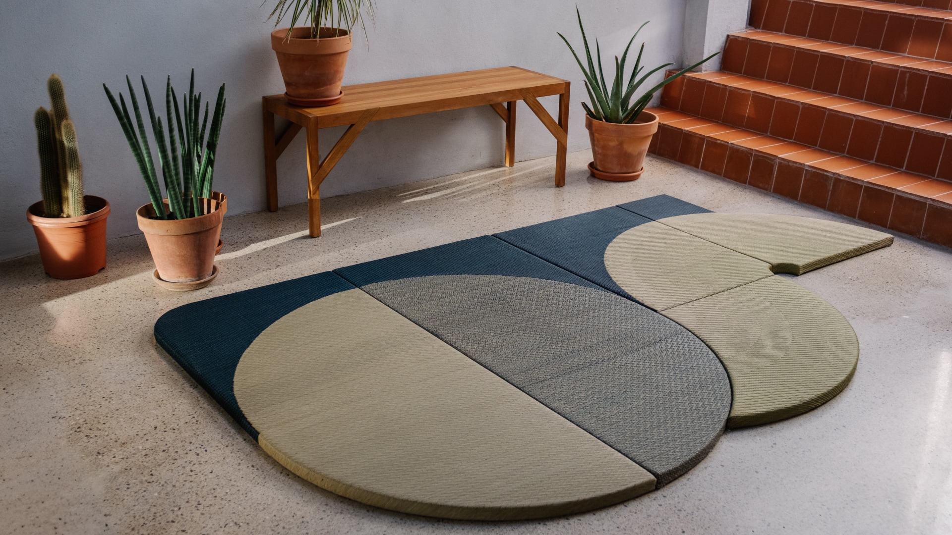 STUDIO THE BLUE BOYが提案する新しい畳「Wavy Tatami」のポップアップをCONTRASTで開催