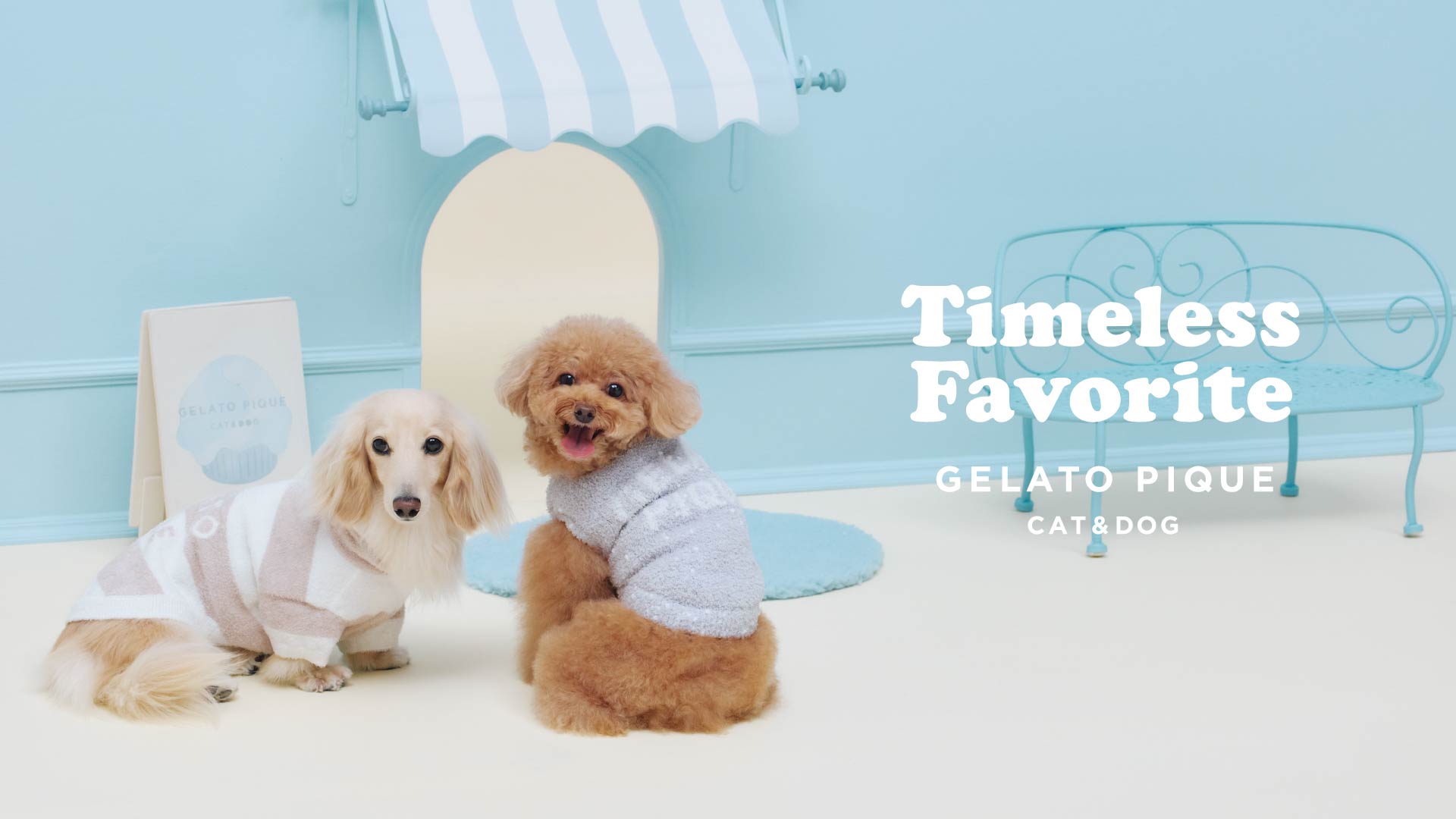 gelato pique CAT ＆ DOG’s Classic Wear Renewed