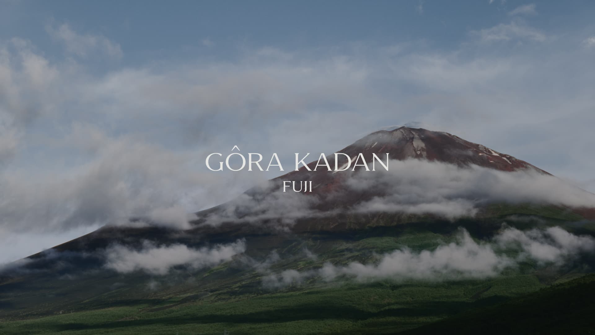 Brand Website for “GORA KADAN FUJI” Now Live