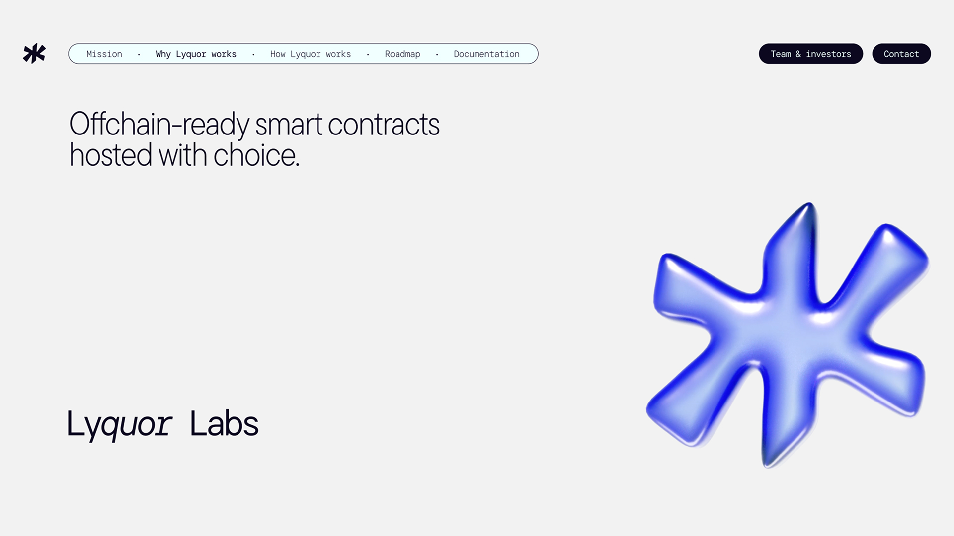 Lyquor Labs, a San Francisco-based blockchain hosting service, has launched its website.