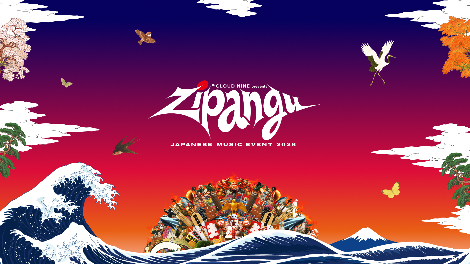 CLOUD NINE がロサンゼルスで音楽フェス "Zipangu" を開催