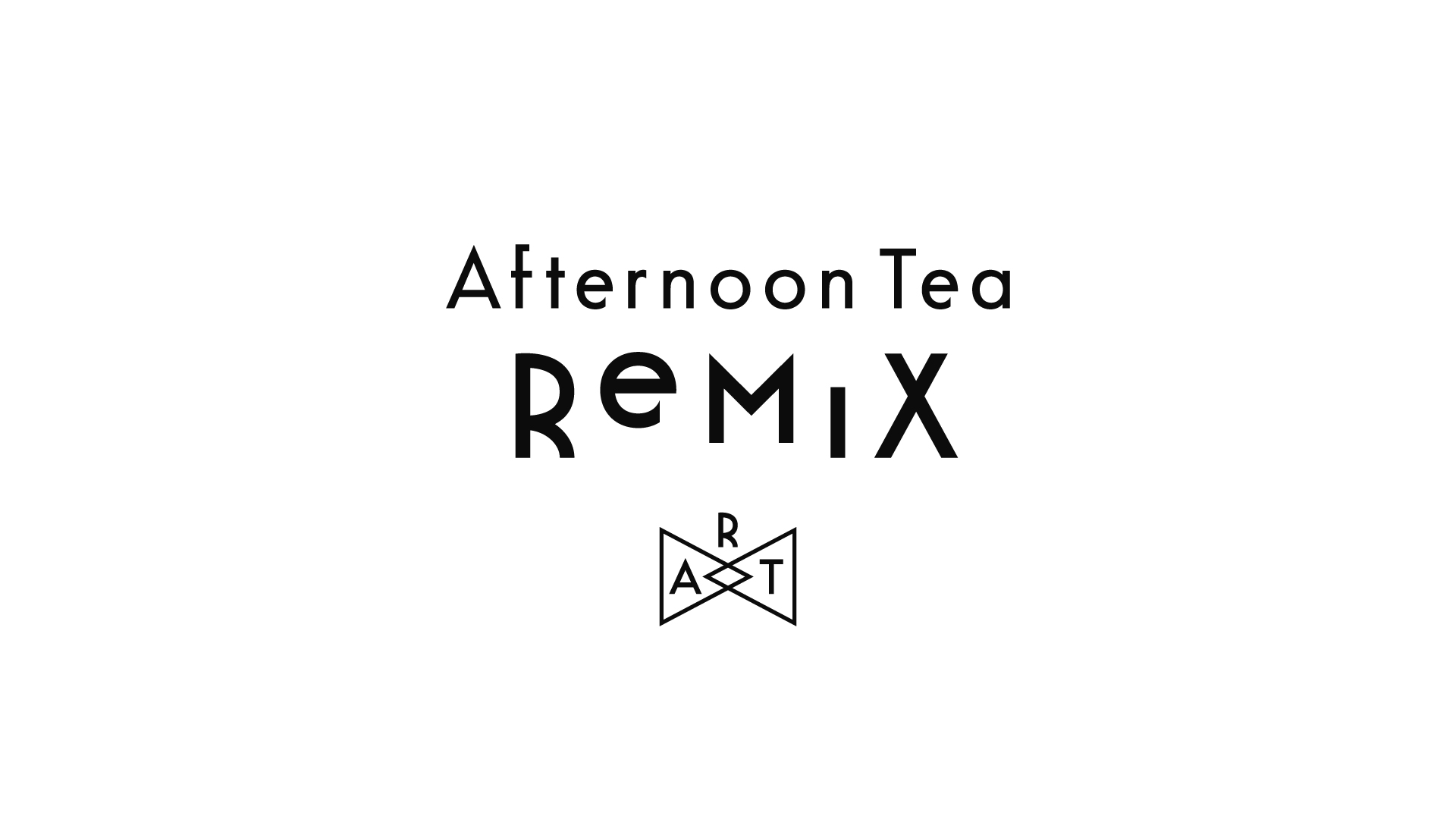 アフタヌーンティー・リビングの新業態「Afternoon Tea ReMIX」のブランドロゴを制作