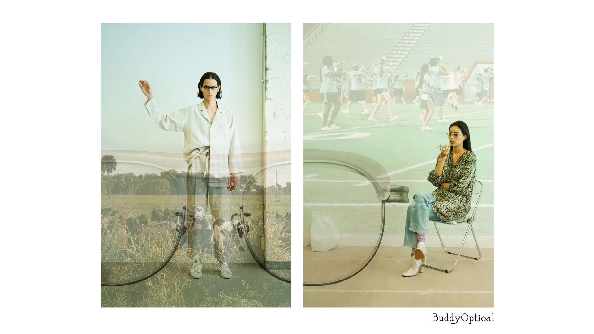 BuddyOpticalの展示販売会「Wandering Through Forms」をCONTRASTで開催